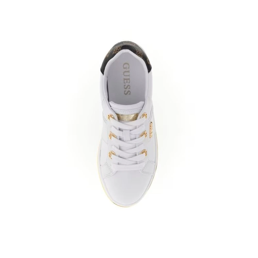 Guess Dame Sko Hvit 36 EU, - side b