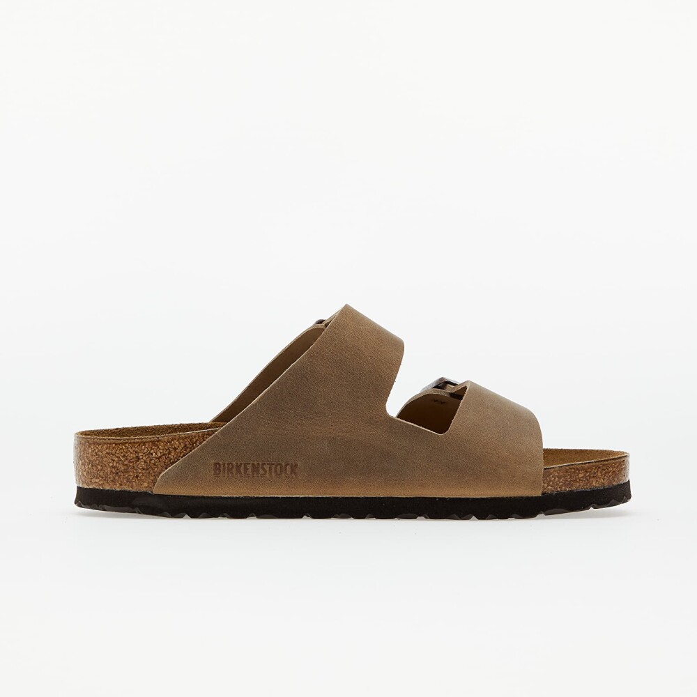 Birkenstock Unisex Arizona Oiled Leather Regular Tabacco Brown 46 - side b