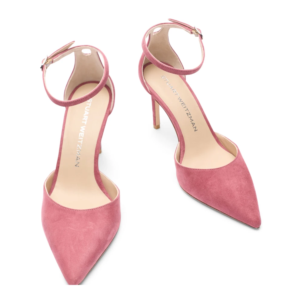 Stuart Weitzman Dame Sko Rosa 41 EU, - side b