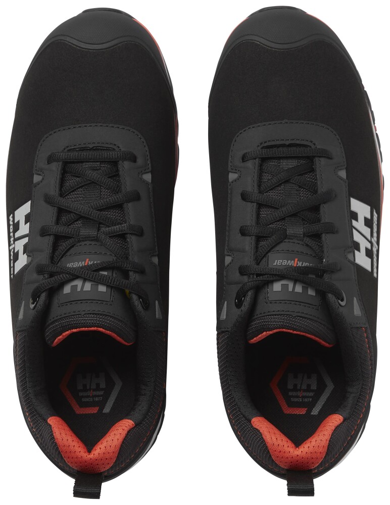 Shoes Helly Hansen Chelsea Evo 2 Low S3, Black/Orange 40 - side a