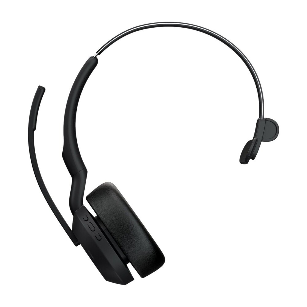 Jabra Evolve2 55 Hodesett Usb-c Via Bluetooth-adapter Optimized For Microsoft Teams Mono Svart