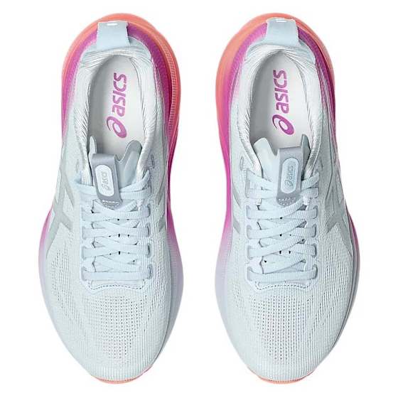 Asics GEL Kayano 32 Sunny Sizzle Dame Sky/Digital Sakura 39.5 - side b