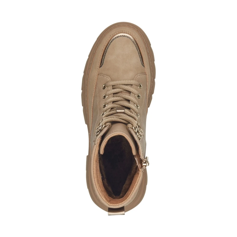 Marco Tozzi Dame Sko Beige 38 EU, - side a