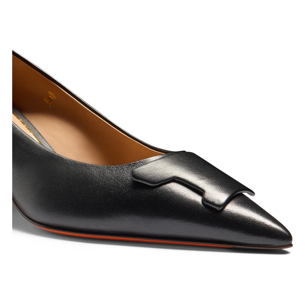 Santoni Dame Sko Svart 36 EU, - side b