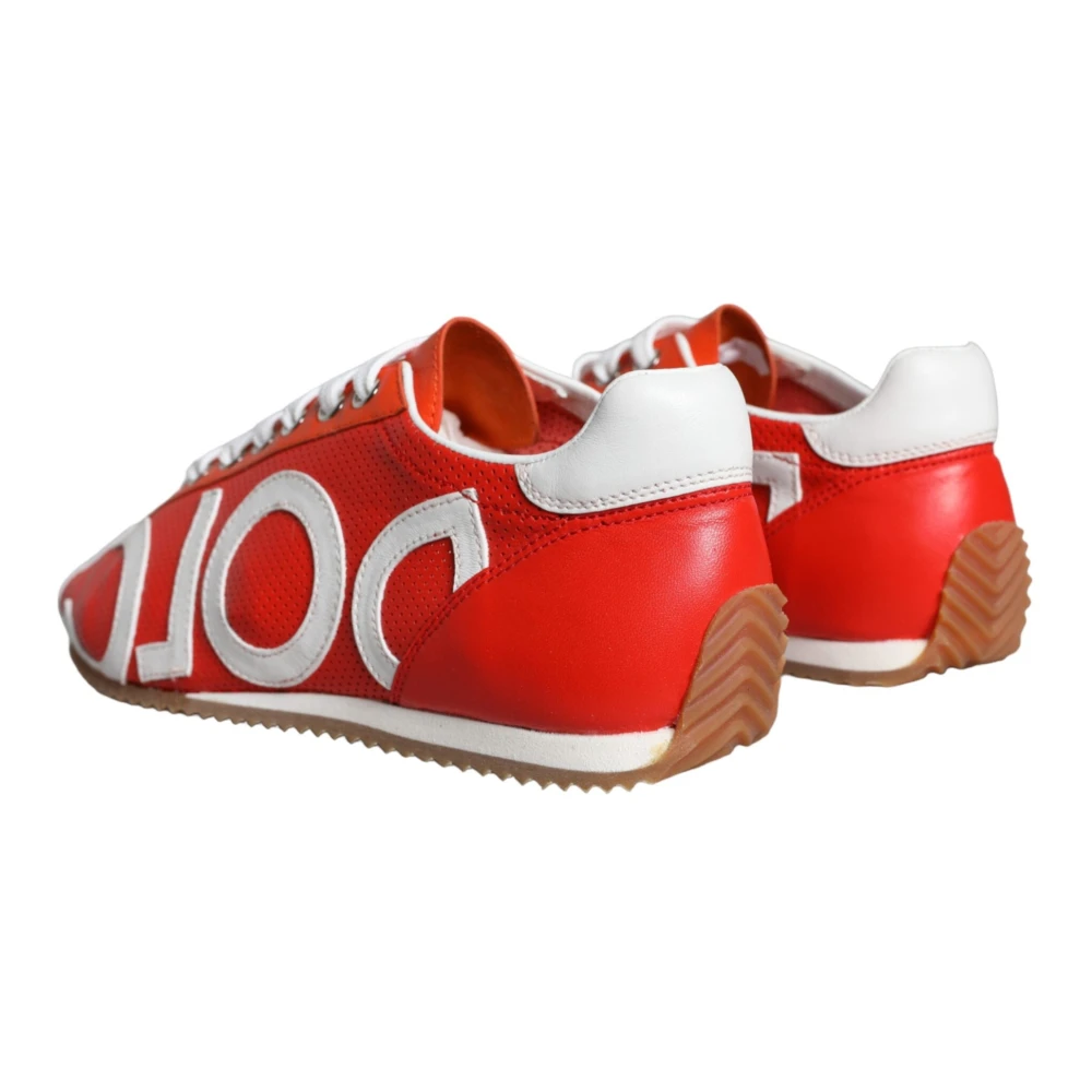 Dolce & Gabbana Dame Sko Rød 39 EU - side b