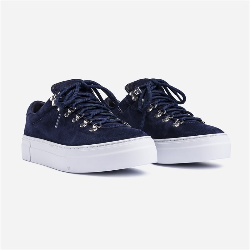 Diemme Marostica Low Platform Navy Suede - side a