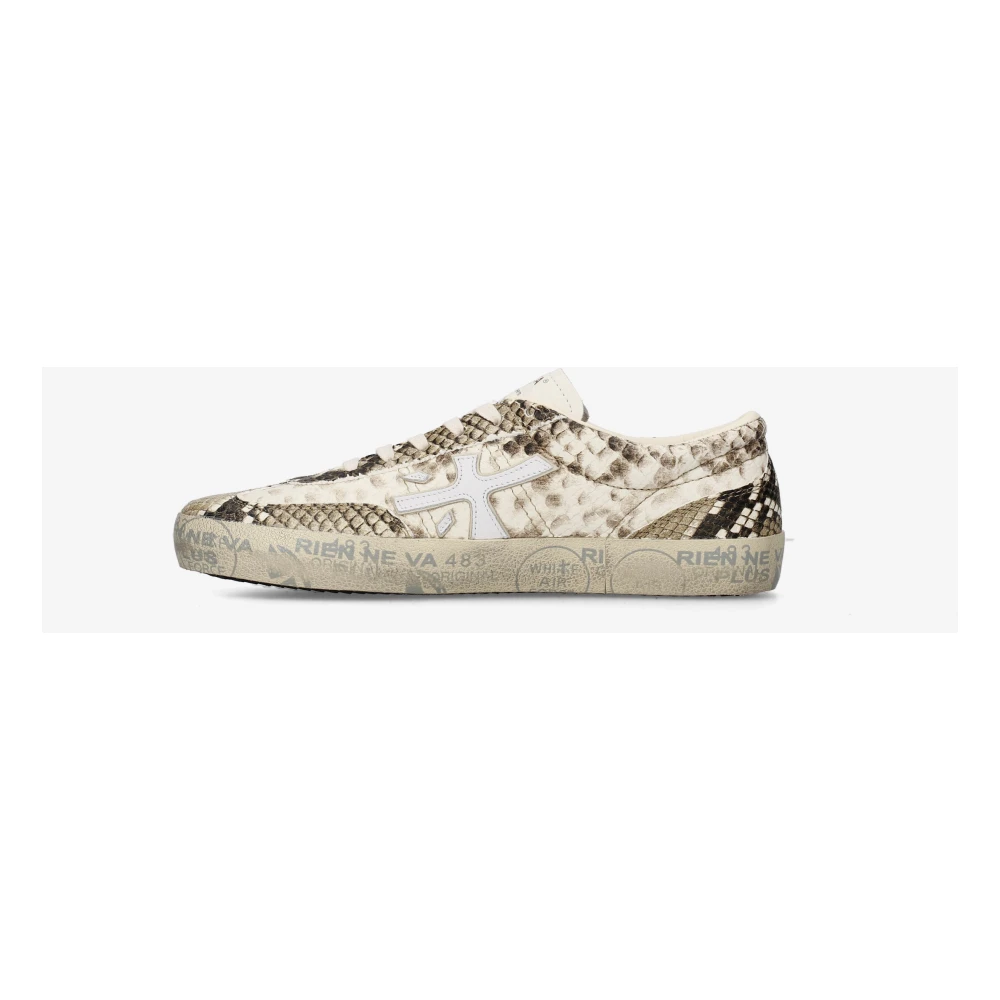 Premiata, Dame, Sko, Beige, 39 EU, - side a