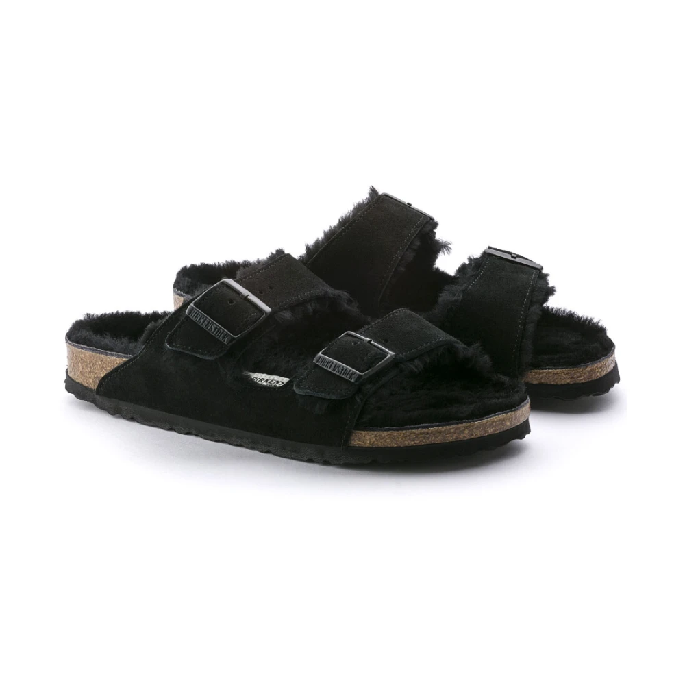 Birkenstock Dame Sko Svart 39 EU, - side a