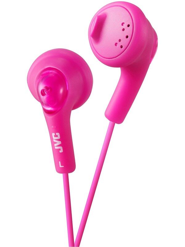 JVC In Ear Gumy Headphones. Pink