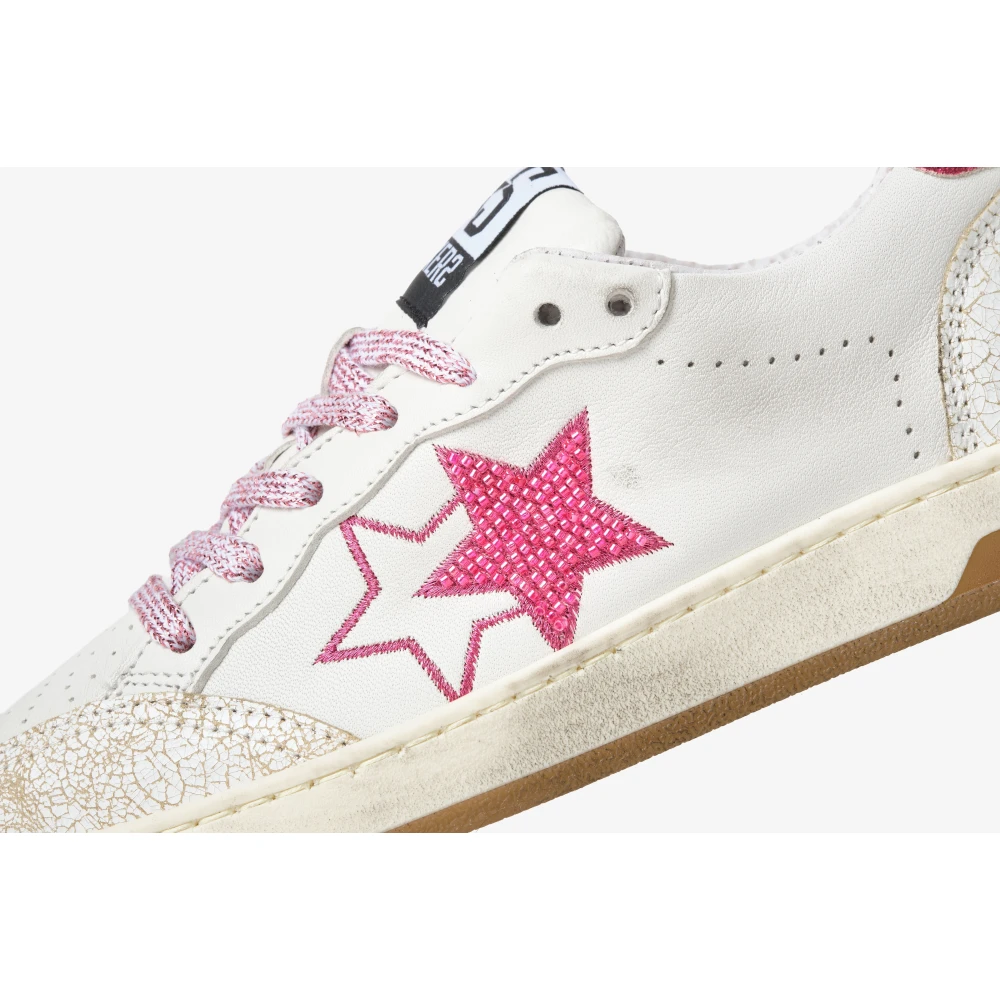 2Star Dame Sko Hvit 36 EU, - side b