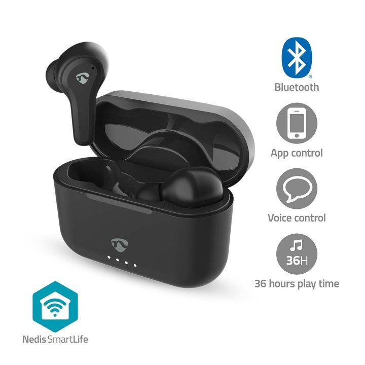 Nedis HPBT2475BK Sort