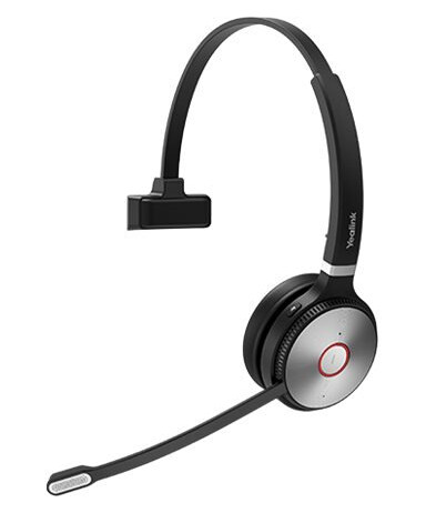 Yealink Wh62 Mono - For Microsoft Teams - Hodesett - On-Ear - Dect - Trådløs - Certified For Microsoft Teams