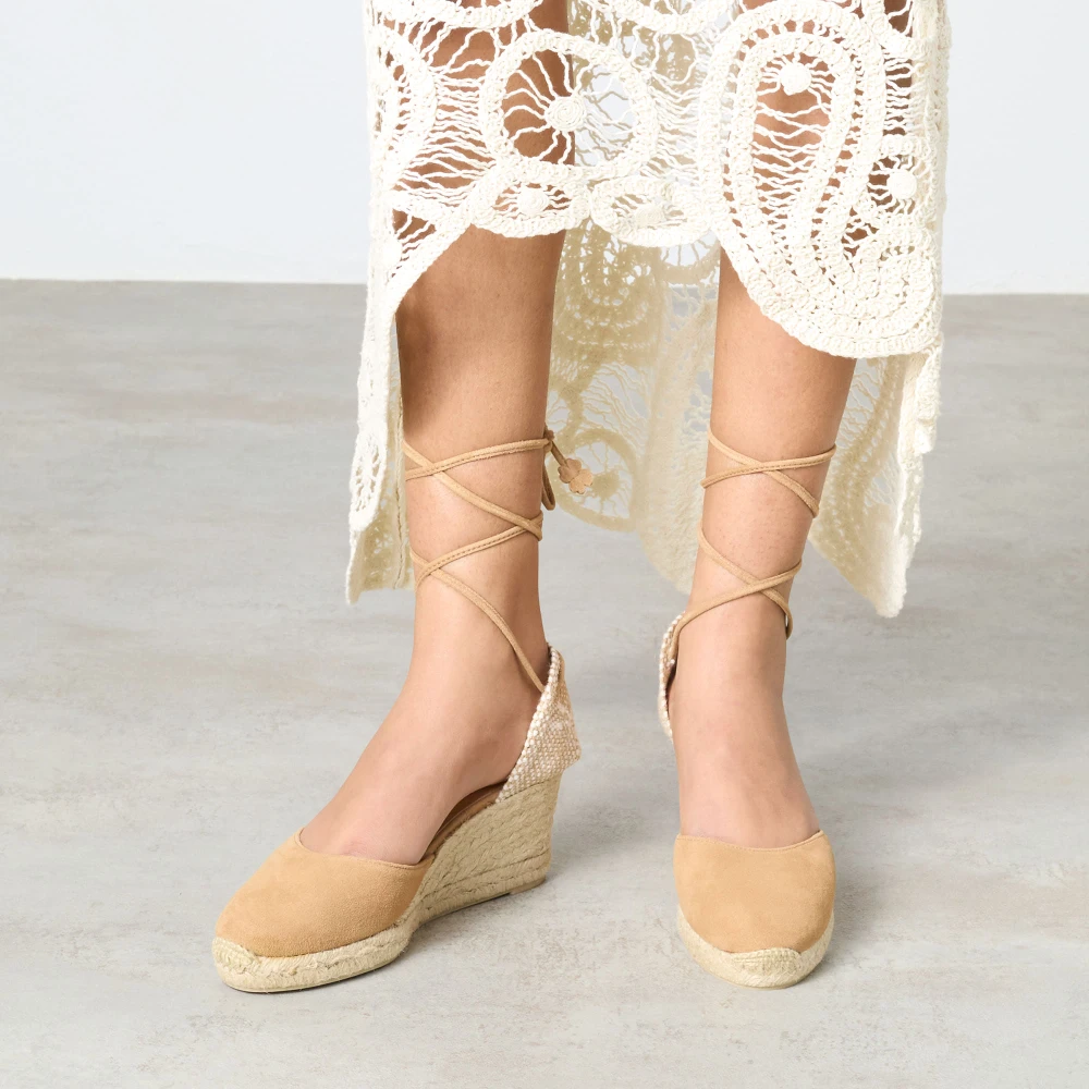 Castañer Dame Sko Beige 35 EU, - side b