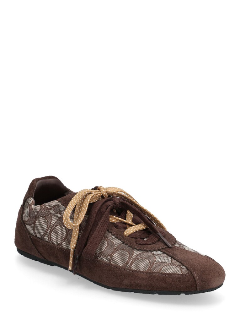 Coach Coach Soft Sneaker With Signature Jacquard Brown 37.5 - main photo