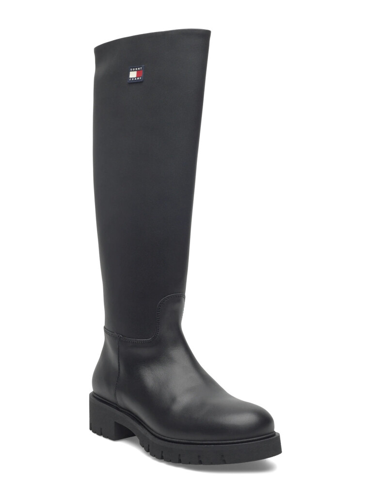 Tommy Hilfiger Tjw Stretchy Long Shaft Boot - Black - 40 - main photo