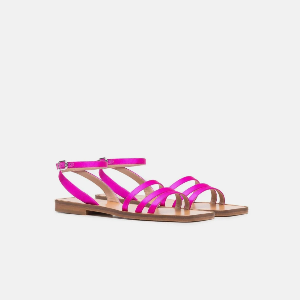 Scarosso Dame Sko Rosa 39 1/2 EU, - side a