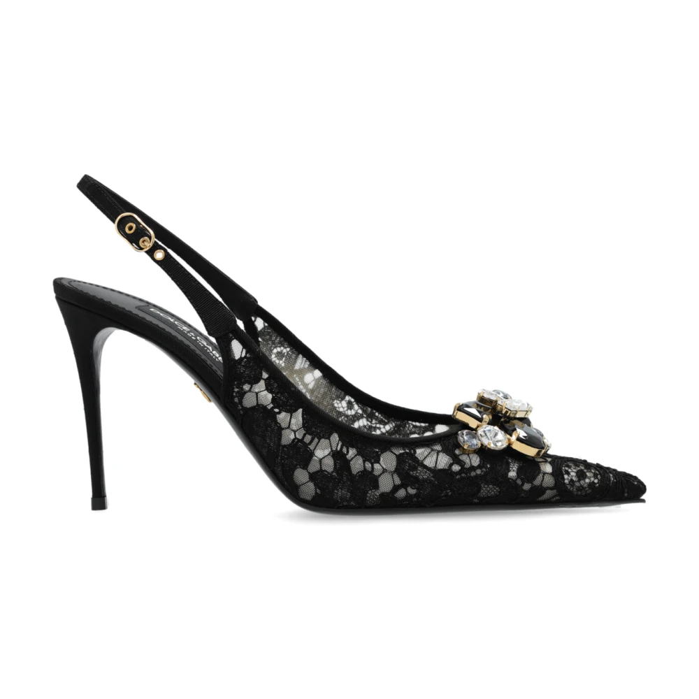 Dolce & Gabbana Dame Sko Svart 41 EU, - main photo