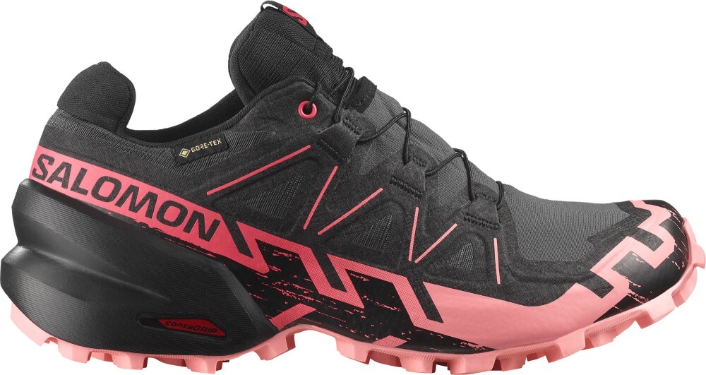 Salomon Women"s Speedcross 6 GORE-TEX Nine Iron/Black/Flamingo Pink Nine Iron / Black / Flamingo Pink 40 2/3 - main photo