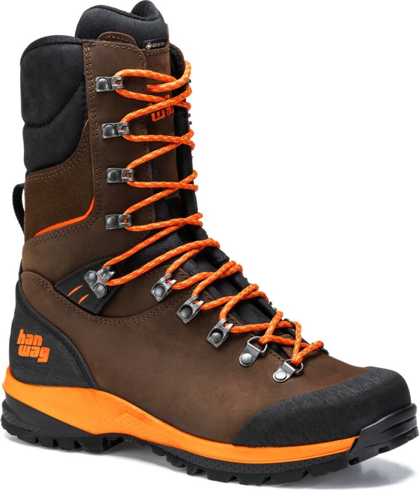 Hanwag Women"s Kalixfors SF Extra Lady GORE-TEX Brown/Orange 40 - main photo