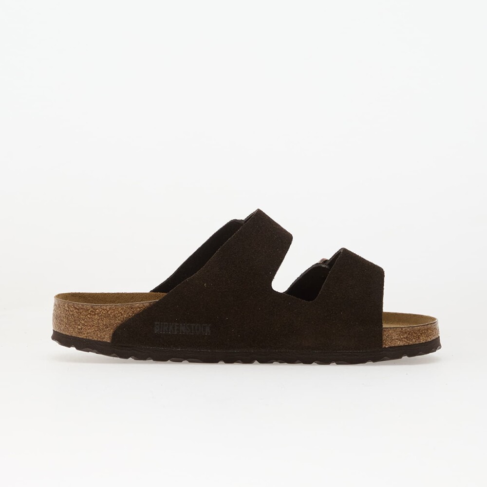 Birkenstock Joggesko Arizona Soft Footbed Suede Leather Unisex Mocha EUR 41 - side b