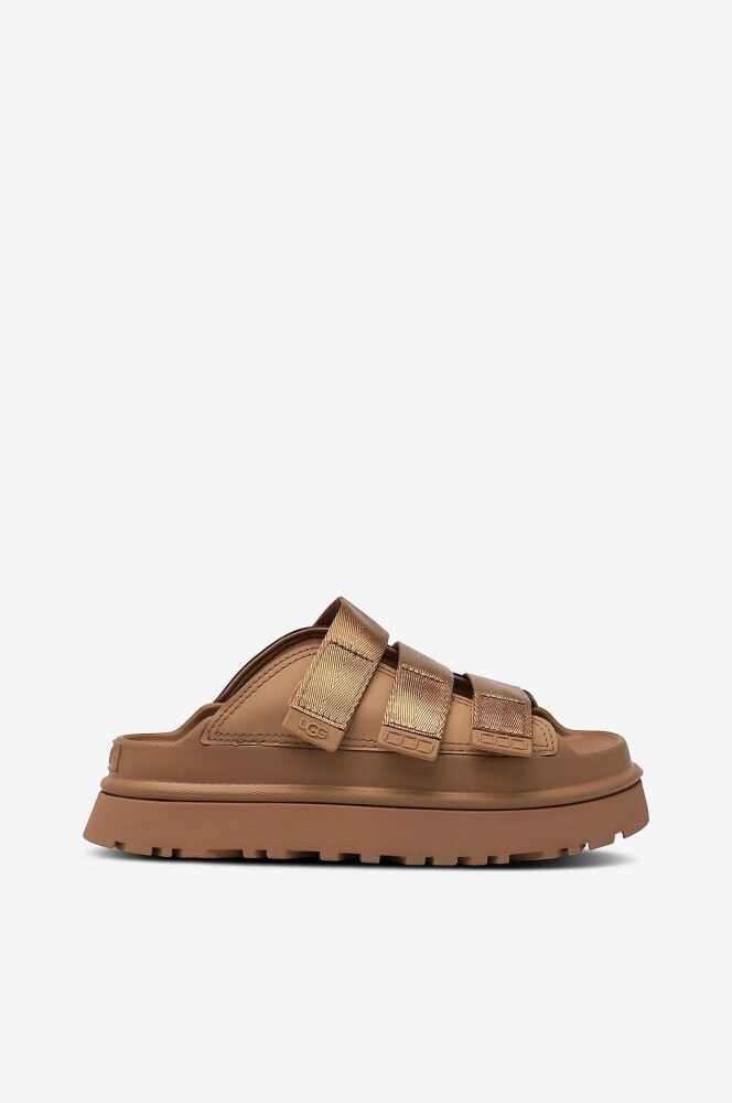 UGG Sandaler W GoldenGlow Slide Beige - main photo