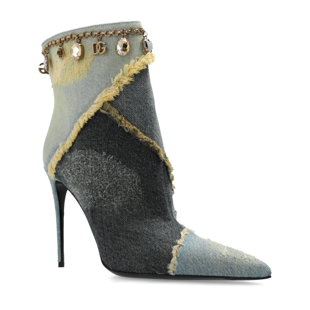 Dolce & Gabbana Dame Sko Blå 39 1/2 EU - side b