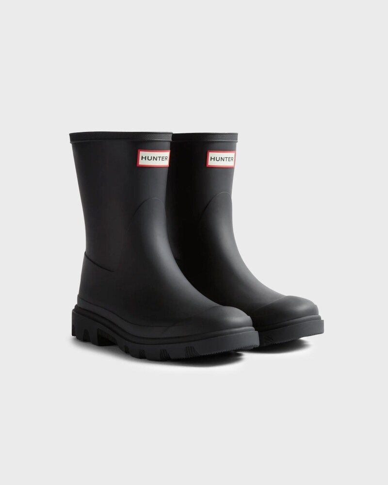 Hunter Unisex Downpour Short Boot Sort 36 - side b