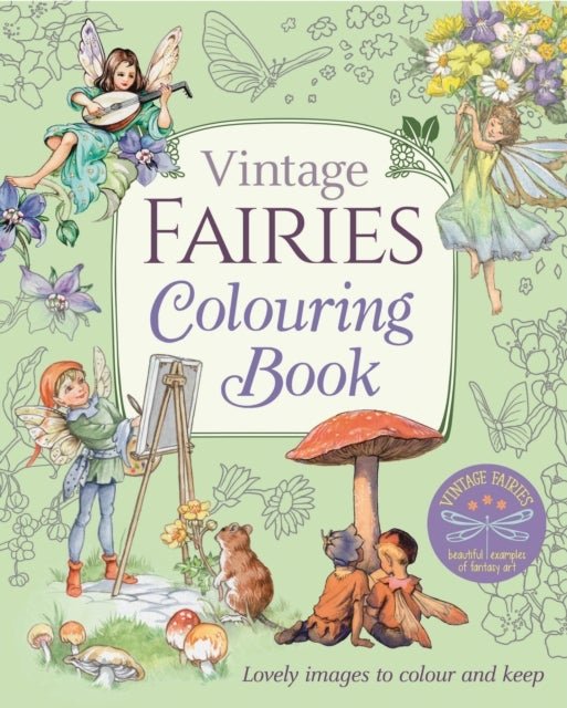 Vintage Fairies Colouring Book » Best Pris på Prisradar.no