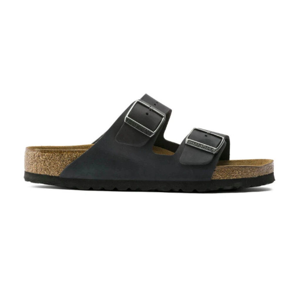 Birkenstock Women's Arizona Soft Footbed Narrow 42, Black - main photo