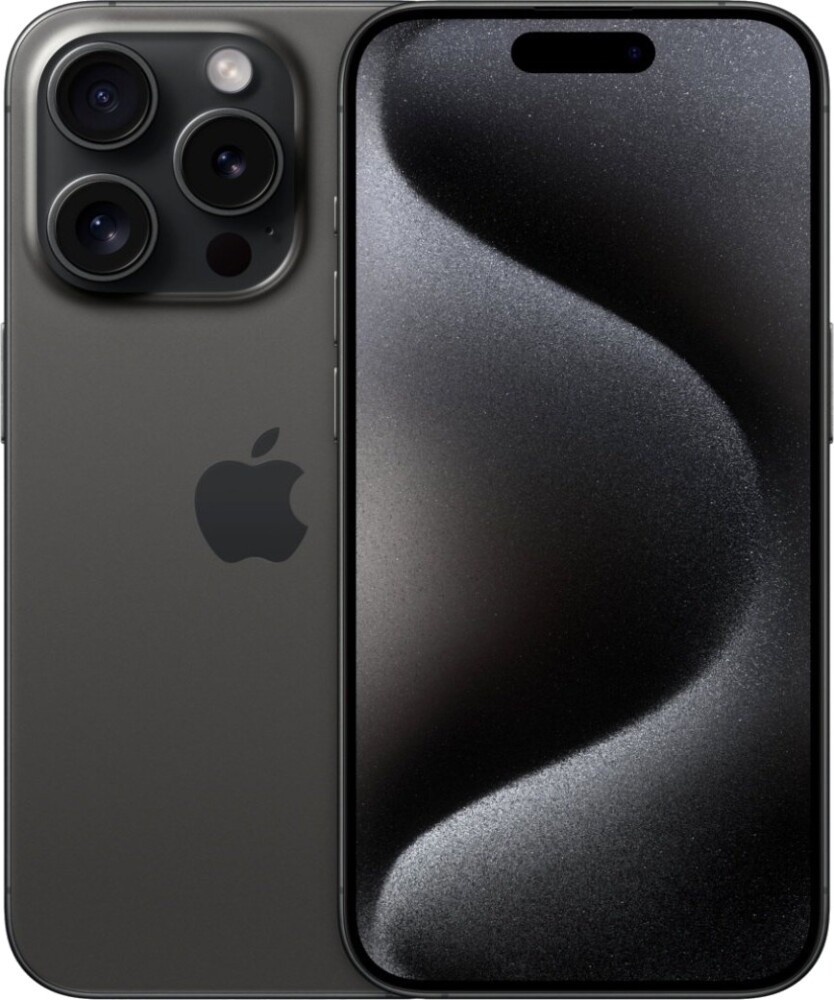 Apple iPhone 15 Pro 128GB Titanium Svart