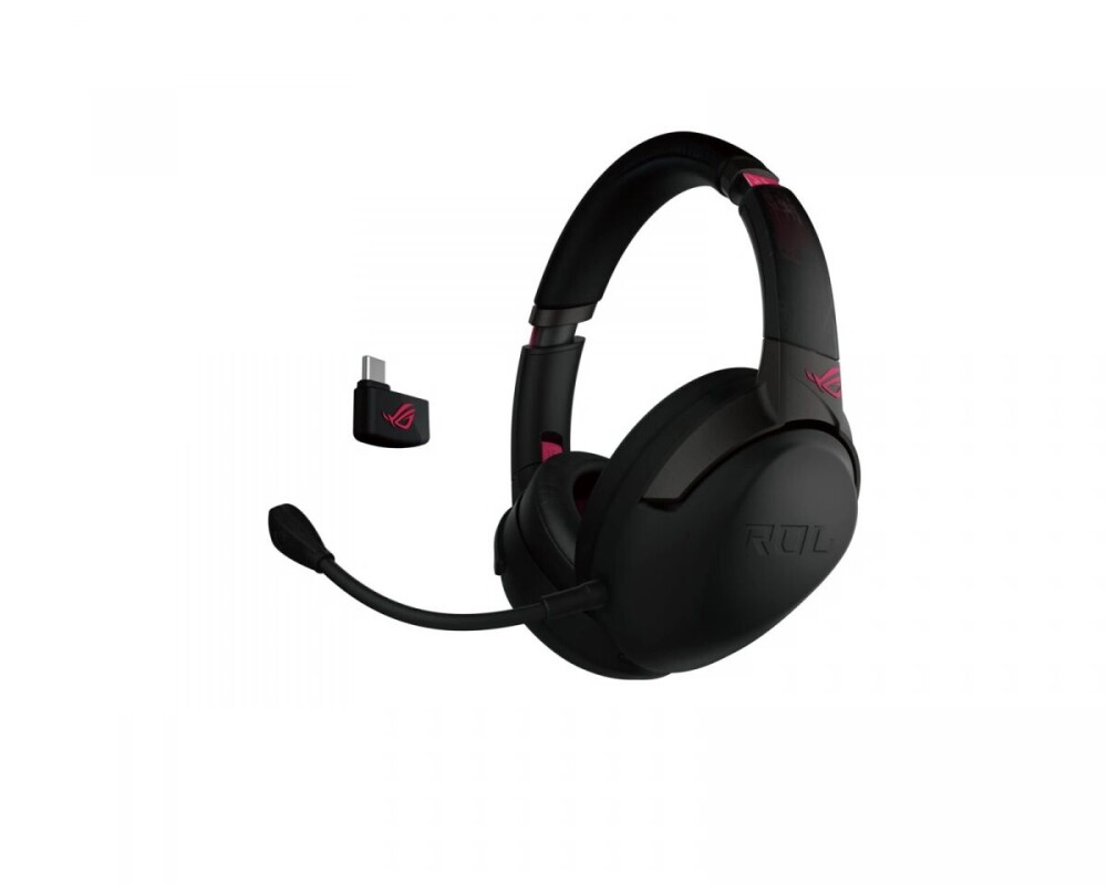 Asus Rog Strix Go 2.4 Trådløs Headset Electro Punk
