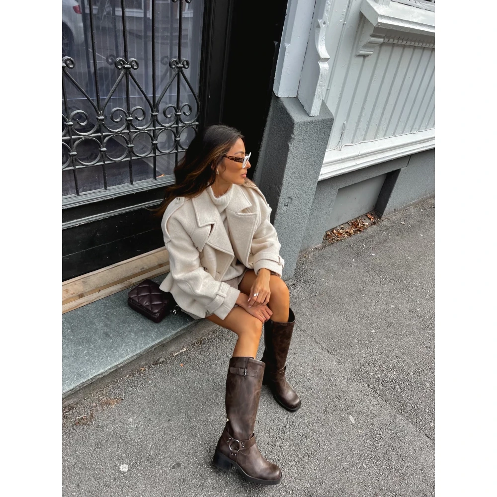 Roberto Rosso Dame Sko Brun 37 EU - side a