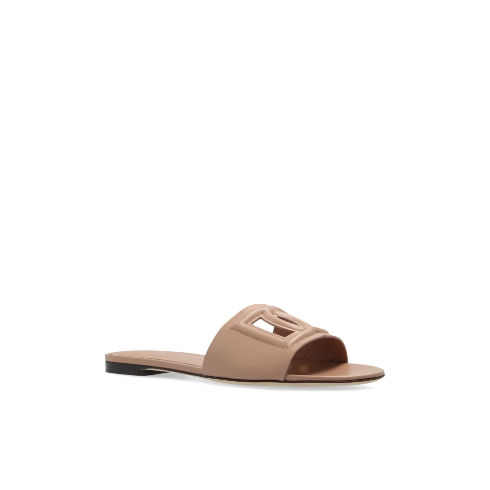 Dolce & Gabbana Dame Sko Beige 37 EU - side b