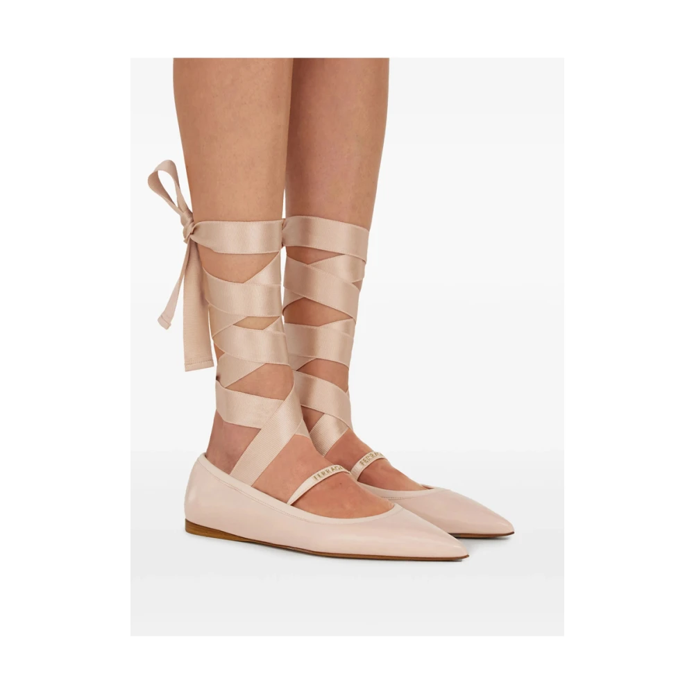 Ferragamo Dame Sko Rosa 36 EU, - side a