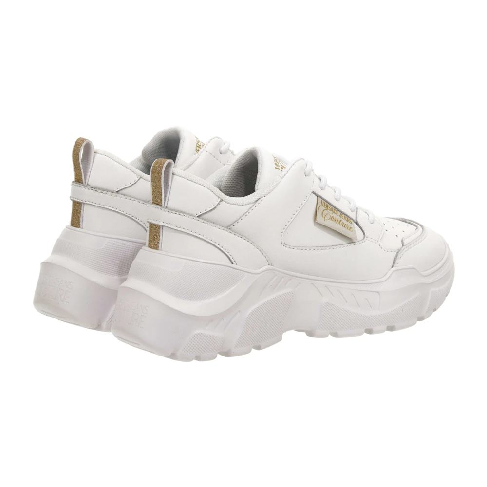 Versace Jeans Couture Dame Sko Hvit 38 EU, - side a
