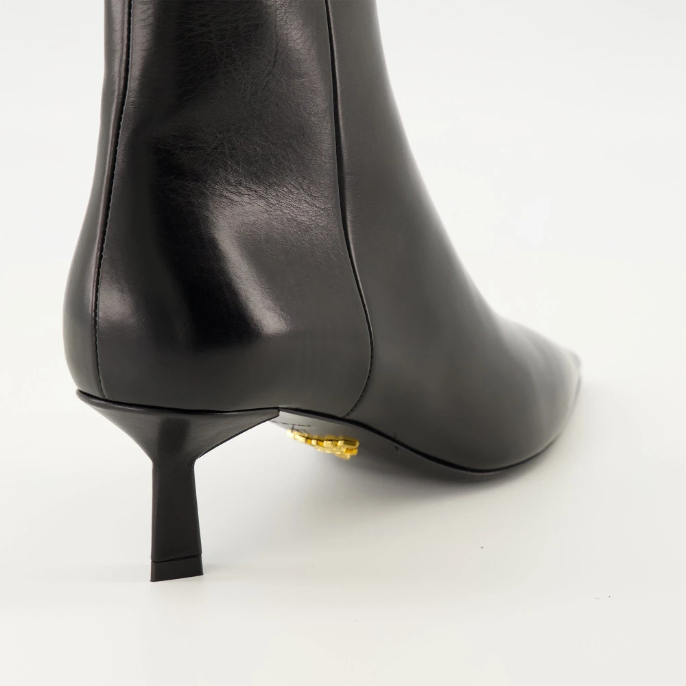 Prada Dame Sko Svart 36 EU, - side b