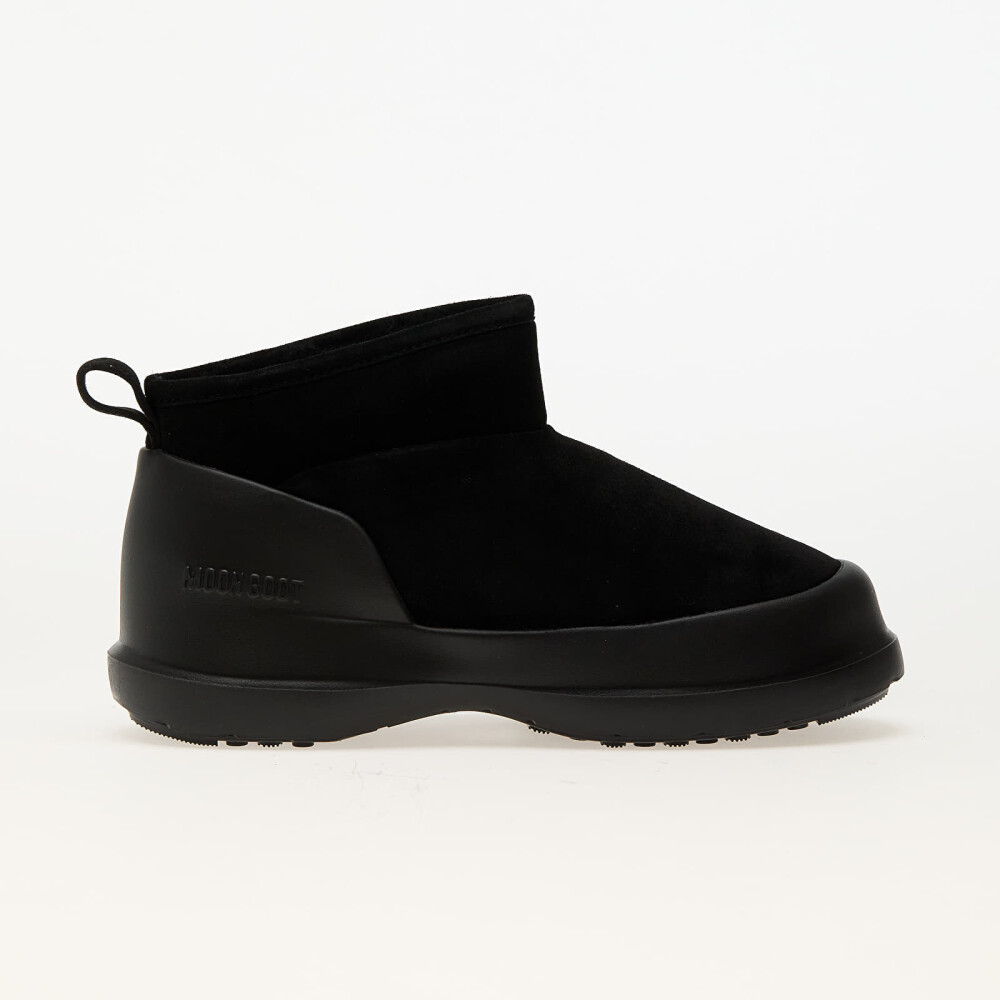 Moon Boot Luna Low Suede Black - side b