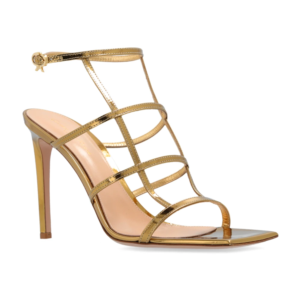 Gianvito Rossi Dame Sko Gul 37 1/2 EU, - side b