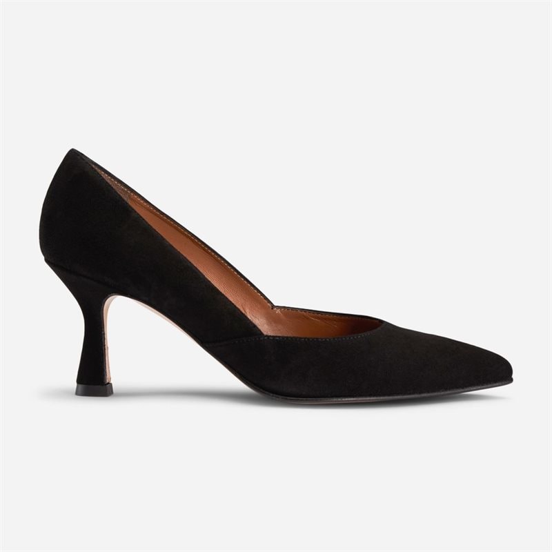 Lottusse Carla Pumps - Velour Nero 36 - main photo
