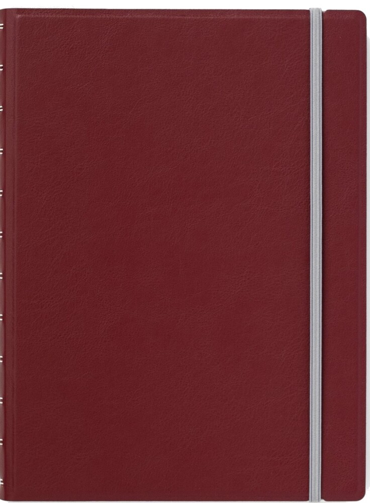 Notatbok A5 Linjert Burgundy Filofax » Best Pris på Prisradar.no