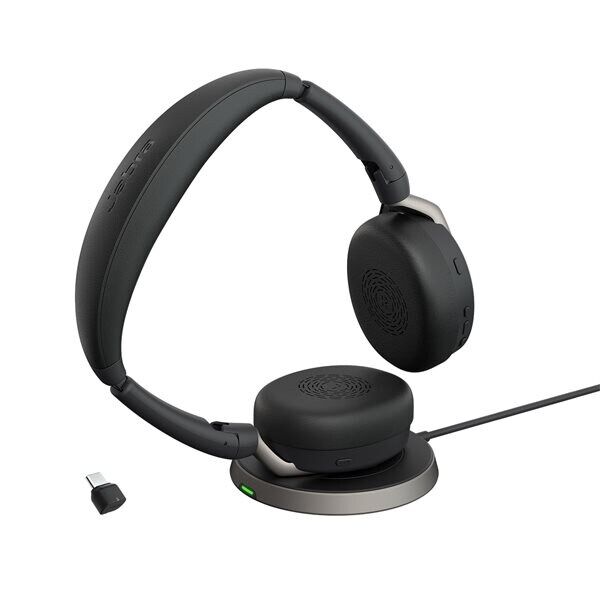 Jabra Evolve2 65 Flex Hodesett Usb-c Optimert For Uc Stereo Svart