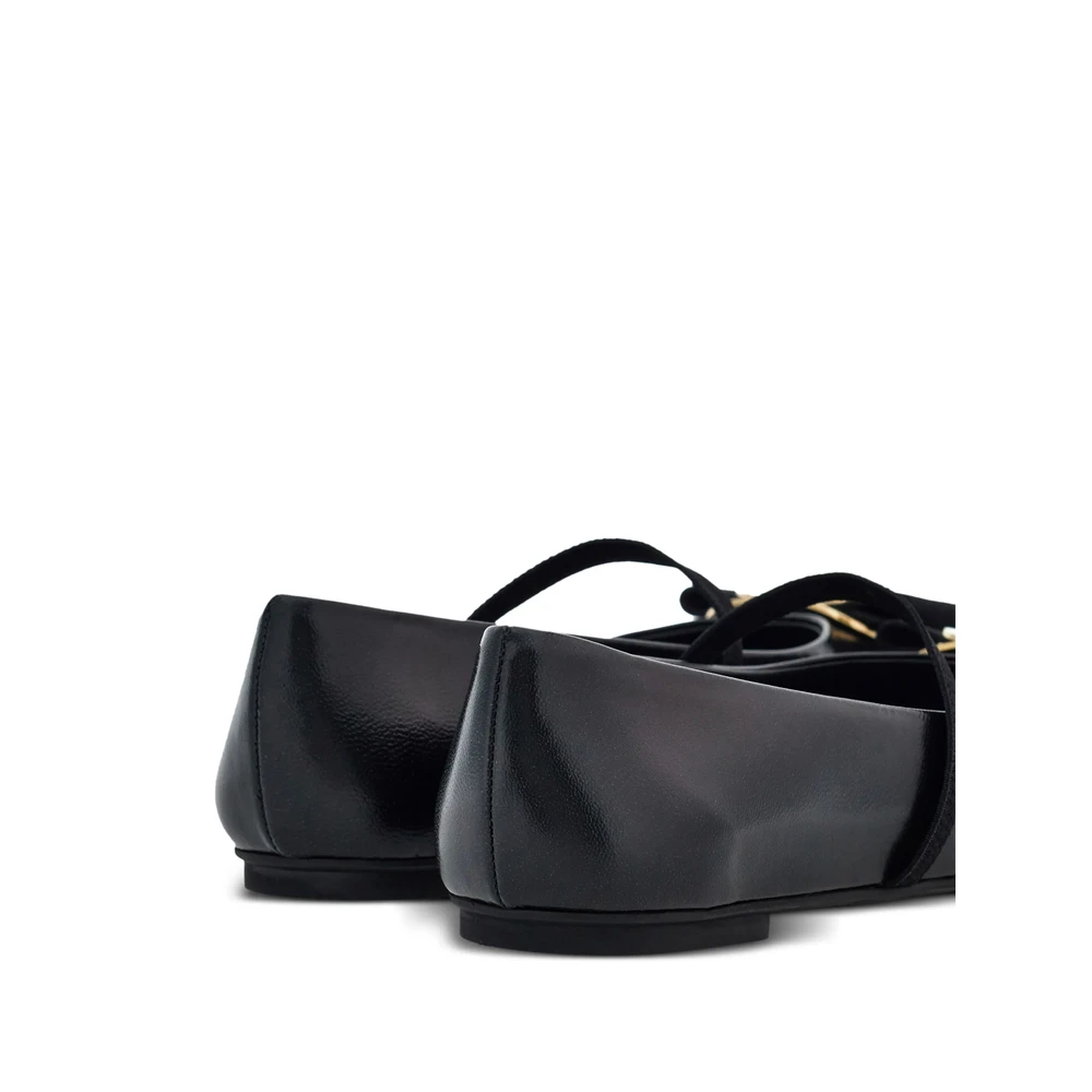 Ferragamo Dame Sko Svart 40 EU, - side b