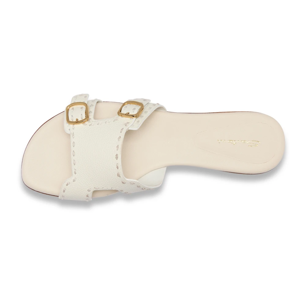 Santoni Dame Sko Hvit 38 EU, - side b