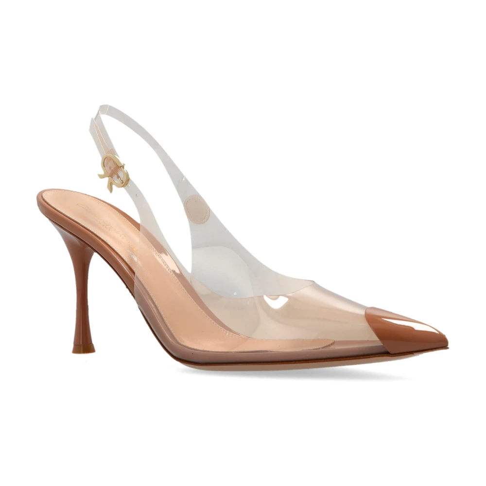 Gianvito Rossi Dame Sko Beige 39 EU - side b