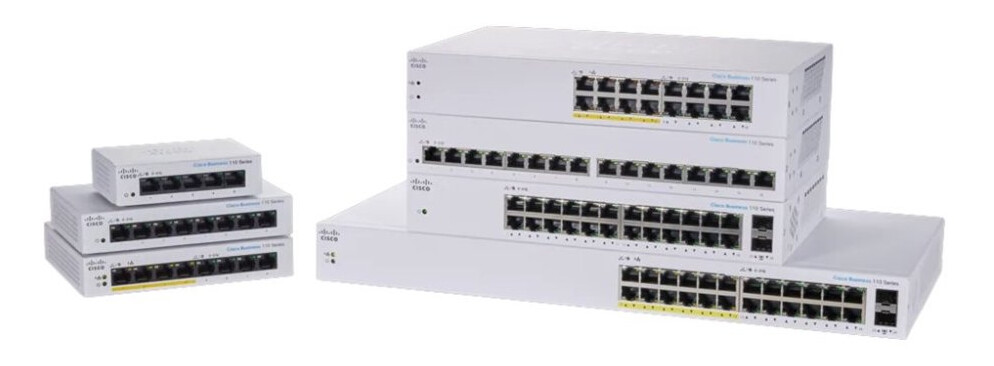 Cisco Business 110 Series 110-24Pp - Switch - Ikke-Styrt - 12 X 10/100 ...