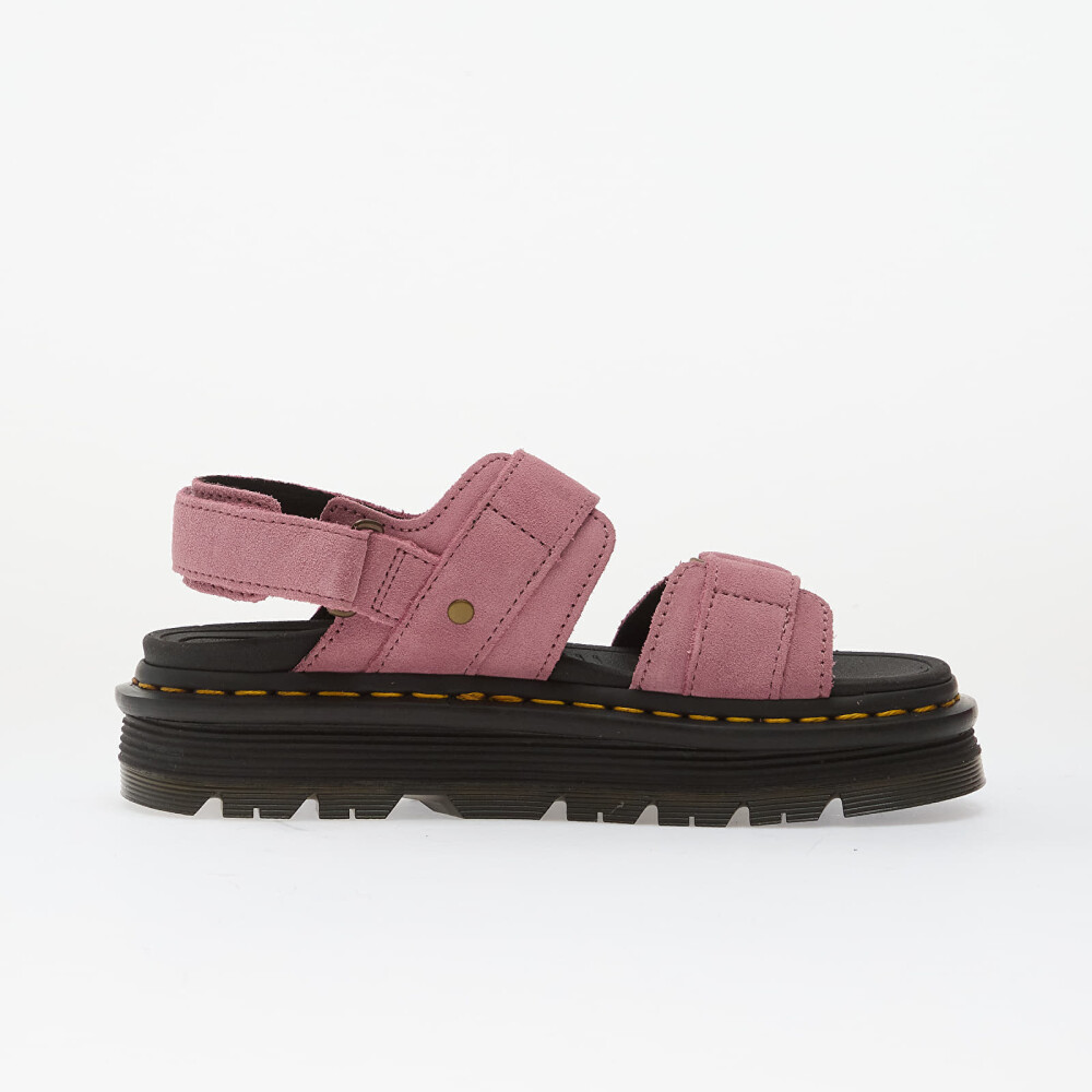 Dr. Martens Zebzag Sandal Dusty Rose Eh Suede   Pink   39 - side b