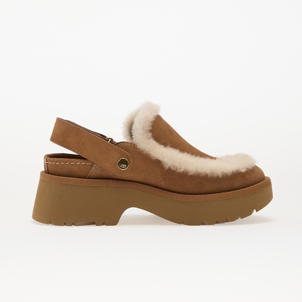 UGG W New Heights Esmee Clog - Beige - 36 - side b