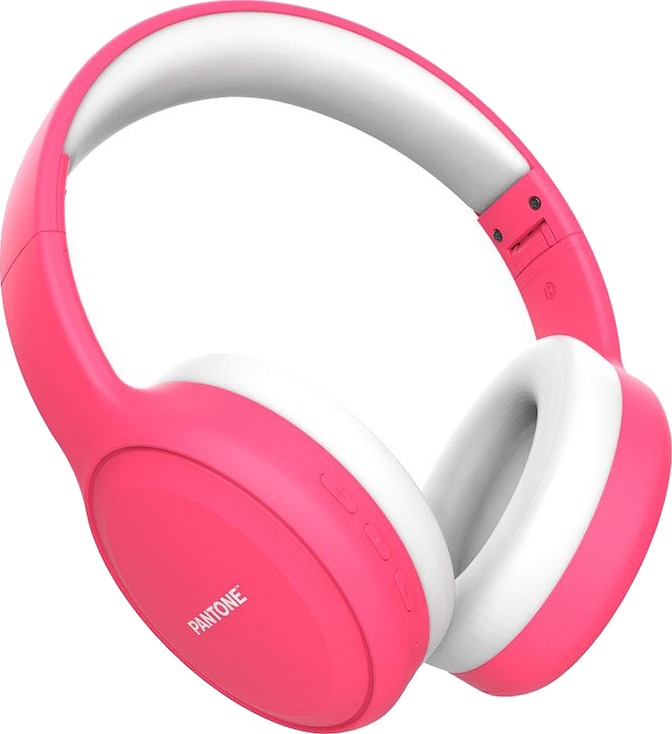 Pantone PT WH008 Bluetooth hodetelefoner Rosa