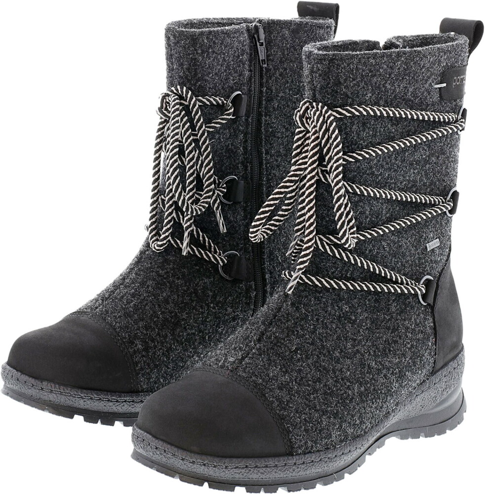 Pomar Women's Koli XW GORE-TEX® Felt Boots Granite/Black 36 - main photo