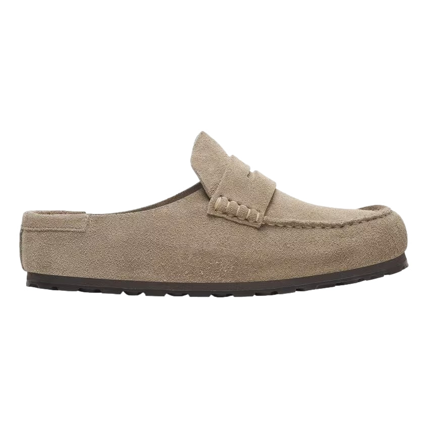 Birkenstock Joggesko Naples Wrapped Suede Leather Unisex Taupe EUR 41 - main photo